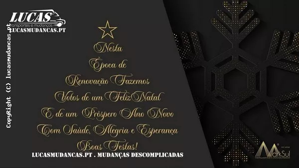 Feliz Natal e Próspero Ano Novo 20/21