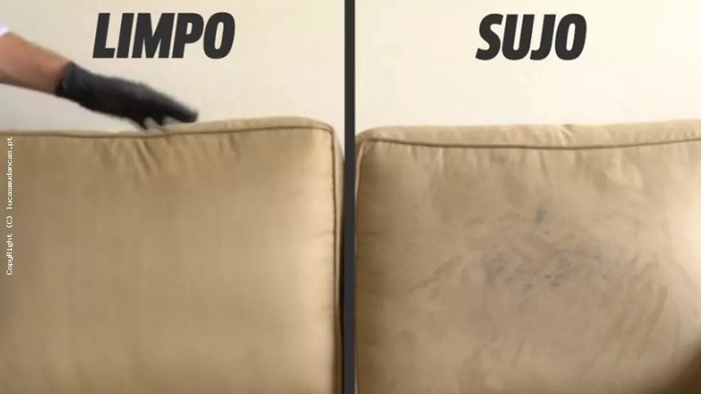 Limpar o Sofá com Solução Caseira