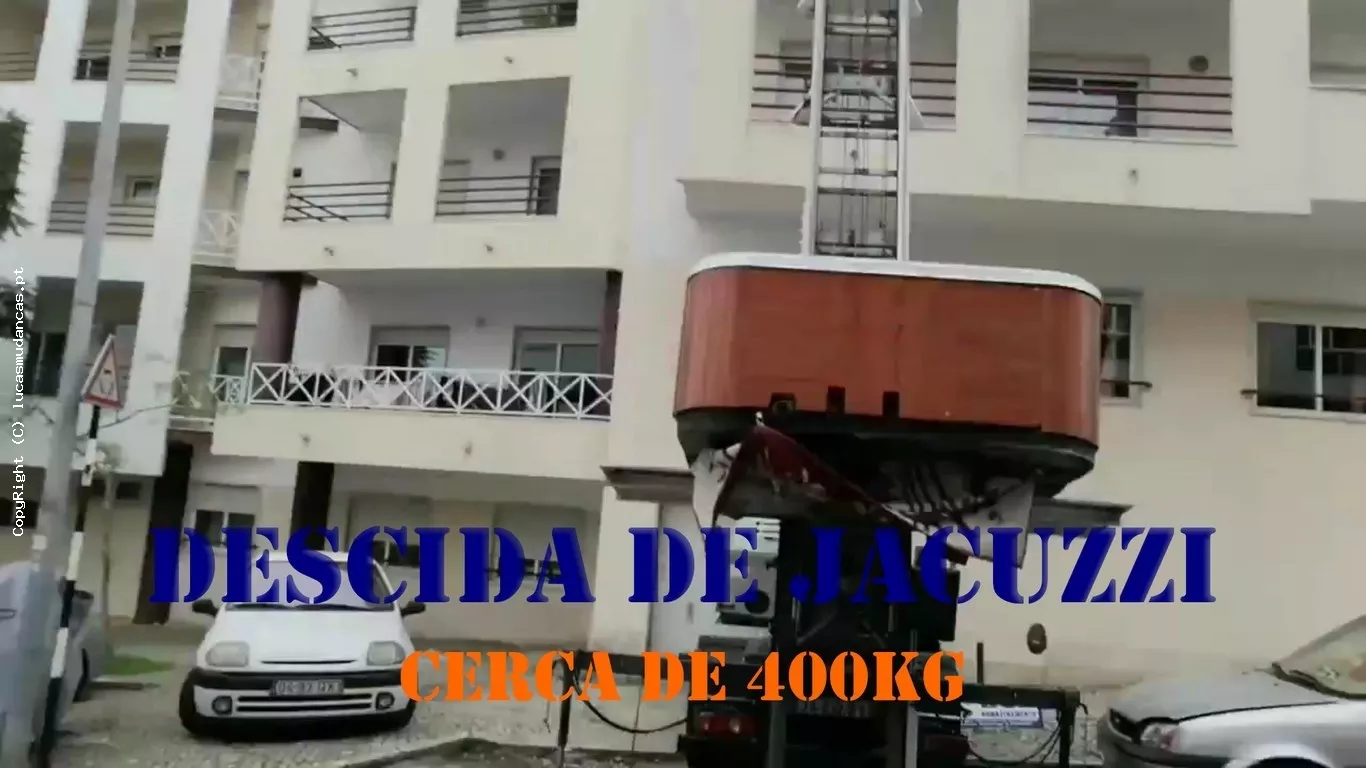 Transporte de Jacuzzi